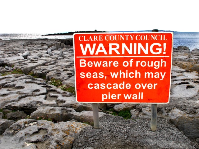 Doolin pier Co Clare Ireland.